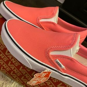 Vans - pink classic slip on